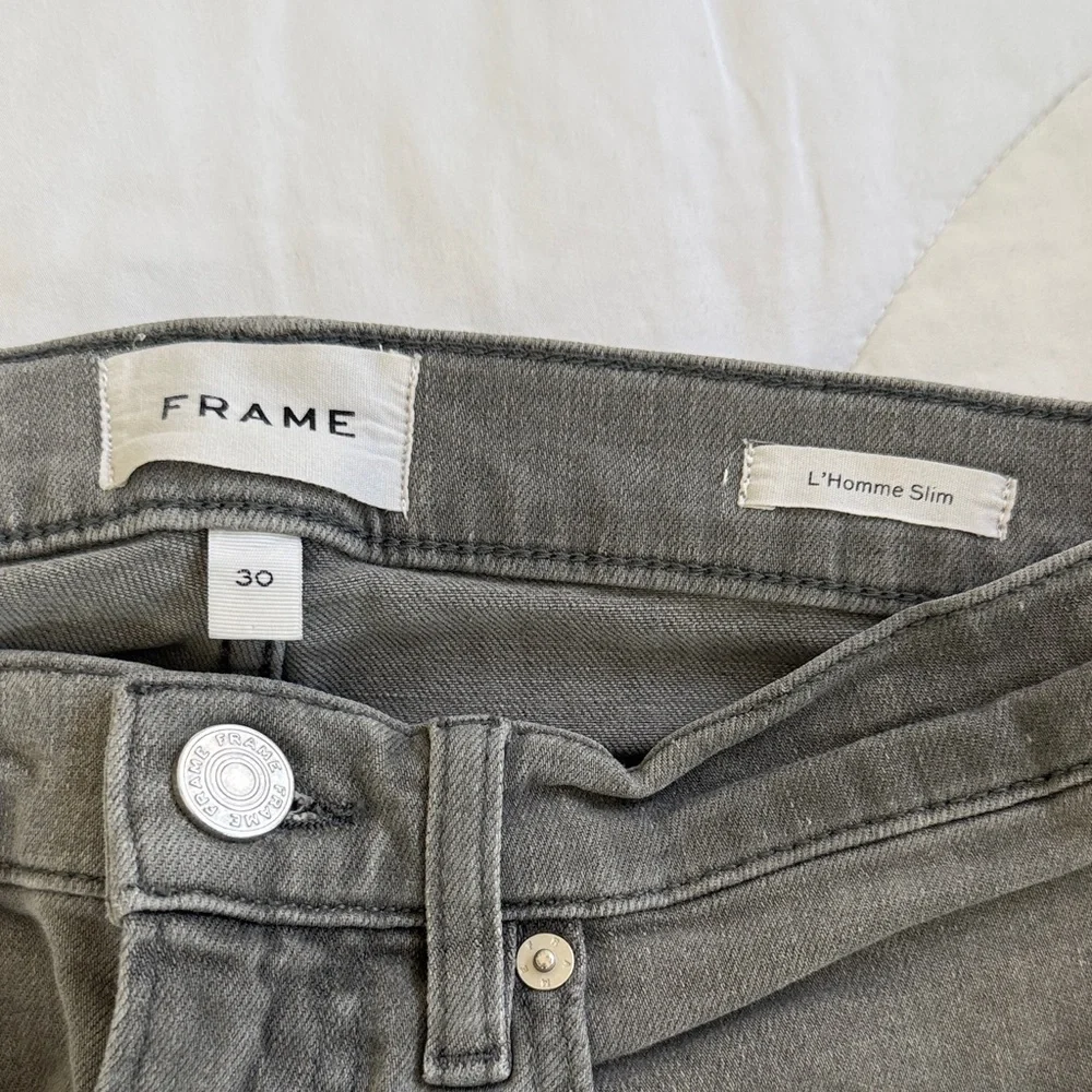 Frame Denim Women's Gray Skinny Jeans - Picture 3 of 6
